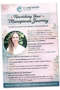 Menopause Nutrition Event info